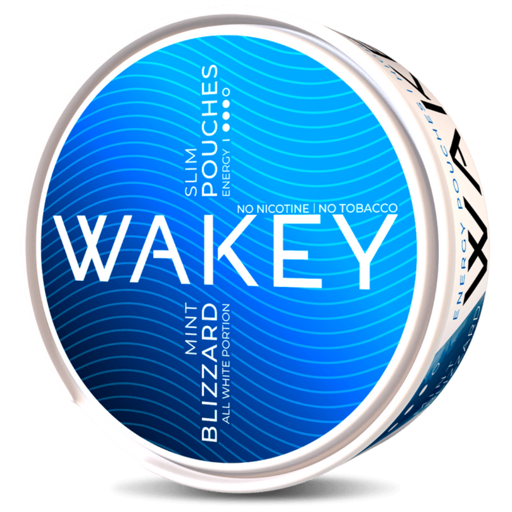 Wakey Blizzard Mint Energy Pouches | 50MG
