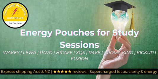 Energy Pouches for Study Sessions