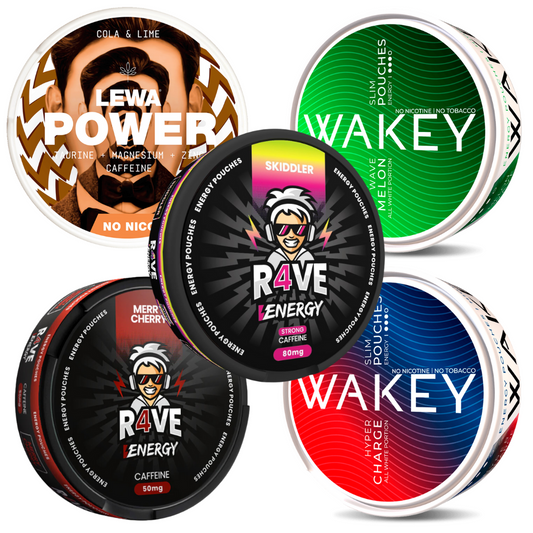 5 Cans LEWA POWER WAKEY R4VE